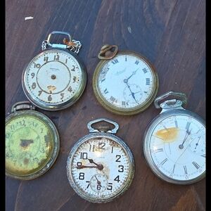 Vintage Pocket Watches Collection